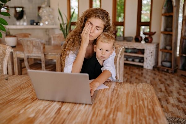 What happens in the minds of our children when we bring work problems home?